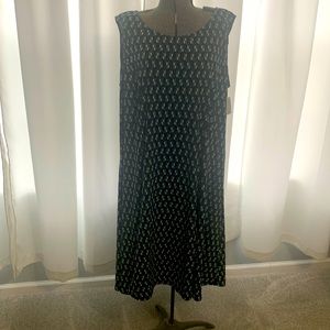 Sleeveless dress with jacket, has tags. Size 20W